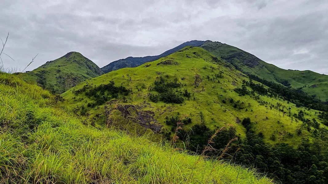 Scenic landscape near Banasura Sagar Dam and Banasura Hill