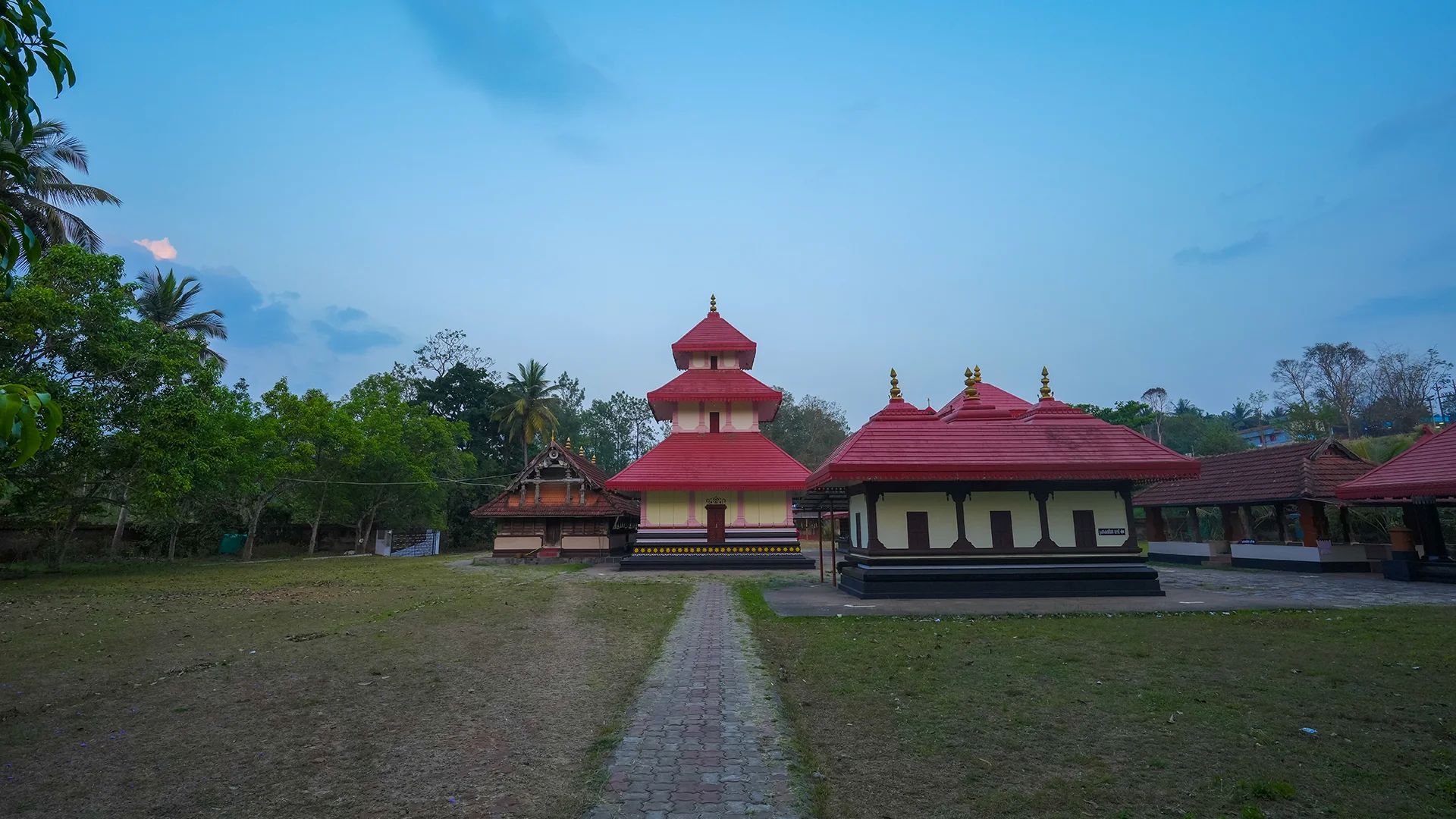Annual festival celebration at Lava Kusha Temple Pulpally Kerala